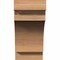 Ekena Millwork Mediterranean Rough Sawn Rafter Tail, Western Red Cedar, 6"W x 12"H x 12"L RFT06X12X12MED00RWR - alternate 3